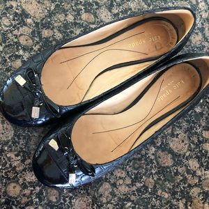 Kate Spade Black Flats